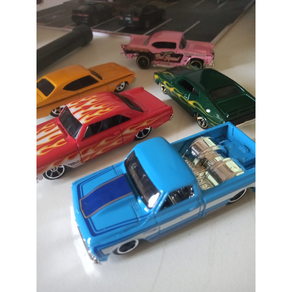 Miniatura de Carrinho Colecionável 1/64 1:64 Hot Wheels Loose Carro ...