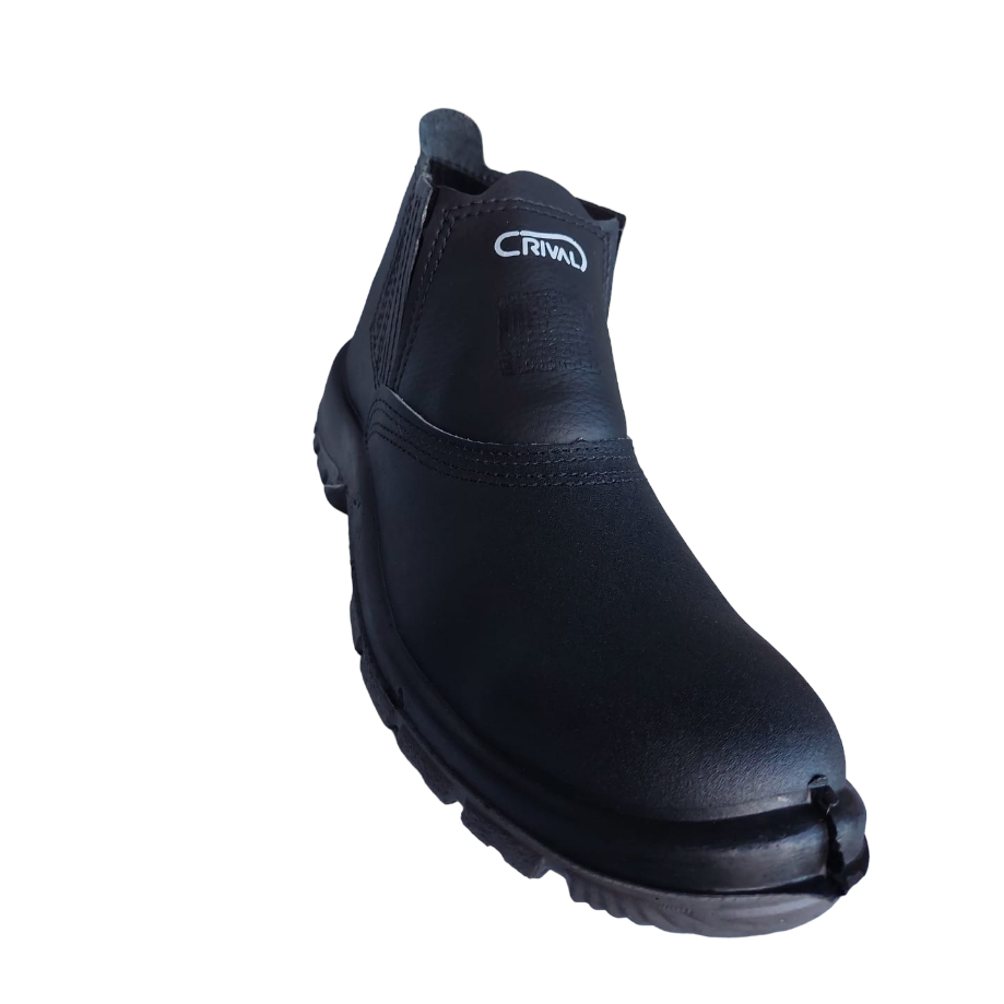 Bota Botina Segurança Crival Trabalho Obra Bico Pvc | Shopee Brasil