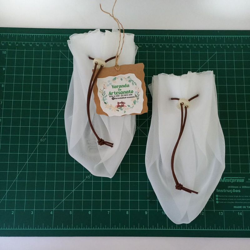Kit 2 Coadores de Voal Voil Para Leites Vegetais, Sucos Verdes