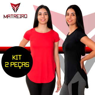 Kit 2 Blusas Academia Matreiro Tapa BumBum Promoção