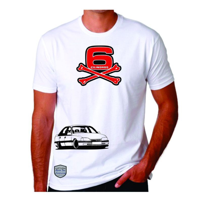 camiseta omega 6 cilindros gm Shopee Brasil