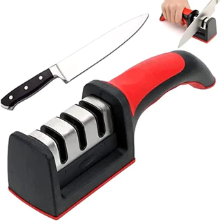 Amolador Afiador Afiadores De Faca Facas  Profissional 3 Afiadores- Pronto entrega em Oferta na Shopee