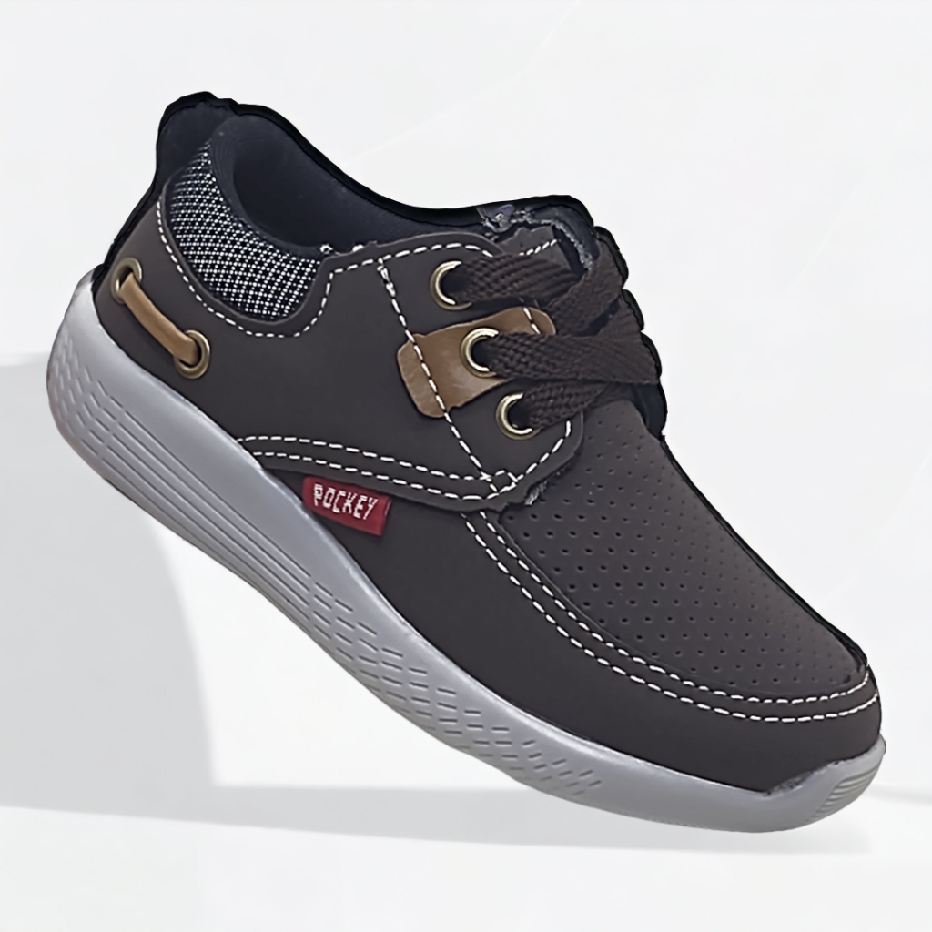 Sapato Social Sapatenis Infantil Bebe Masculino Moderno Elegante Pockey Kids
