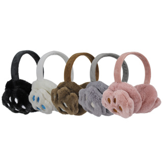 Protetora De Orelhas Feminina Menina Quente Earmuff Frio Felpudo Pelúcia