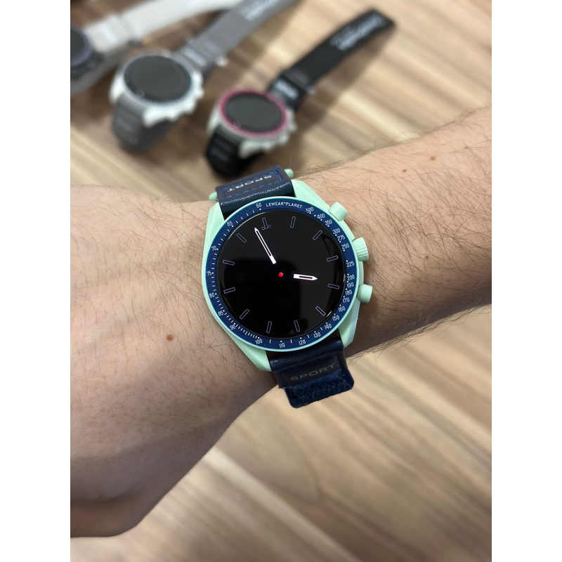 Smartwatch GT500 Omega MoonsWatch Shopee Brasil