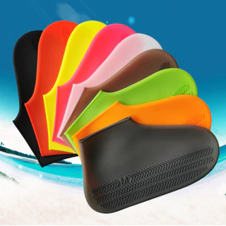 Protetor De Sapato Calçado Silicone Impermeável Para Chuva Tênis Antiderrapante Reutilizável M