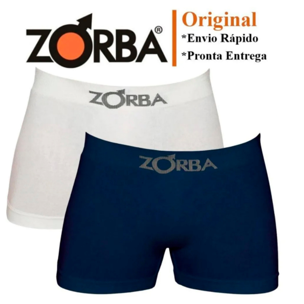 Cueca Boxer Zorba Sem Costura Algodão Ref 781 Shopee Brasil 6200