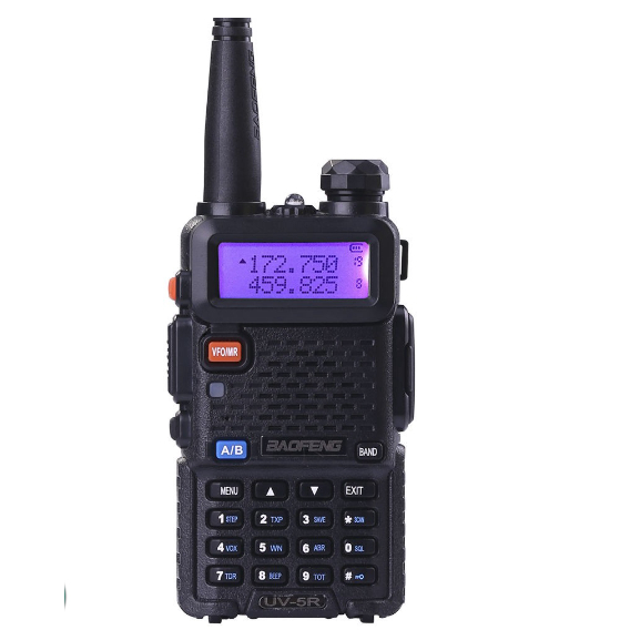 Walkie Talkie BaoFeng UV-5R 136-174/400-520MHz com fone