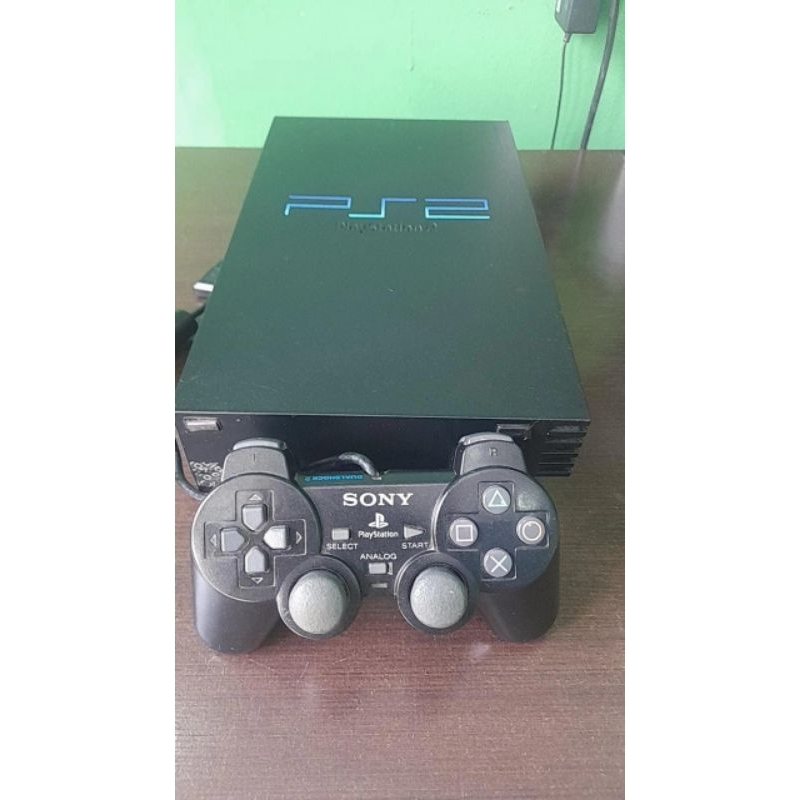 playstation 2 Fat leitor funcionando 100% 1 controle | Shopee Brasil