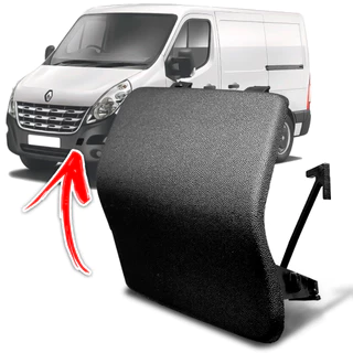 Tampa Acabamento Moldura Engate Reboque Renault Master 2013 a 2022
