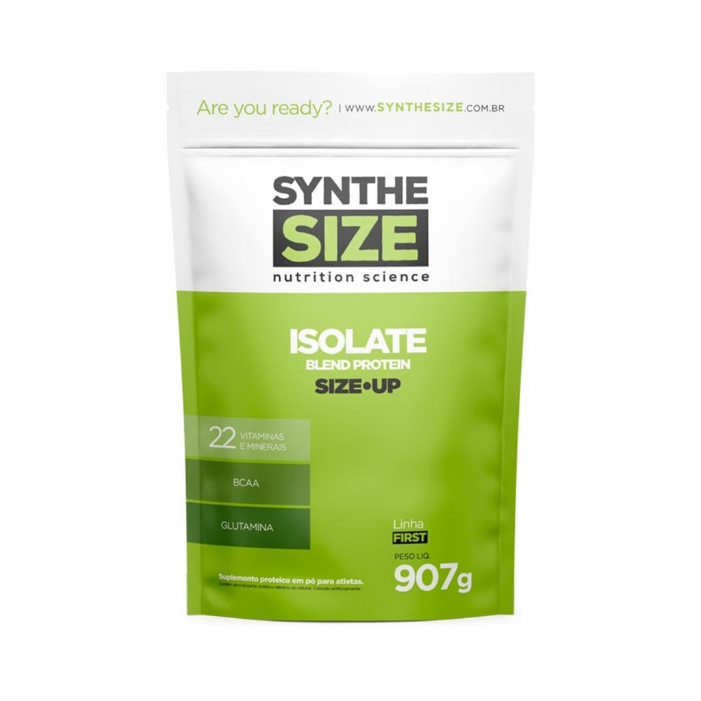 Whey Isolate Protein Blend Refil 907g – Synthe Size C/ Nf
