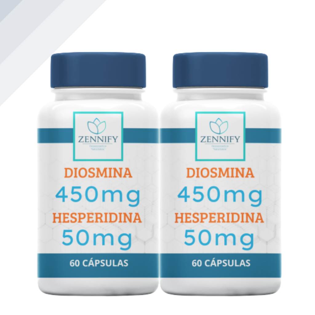 Diosmina Hesperidina 450mg 50mg Coração Circulação Saúde arterial ...