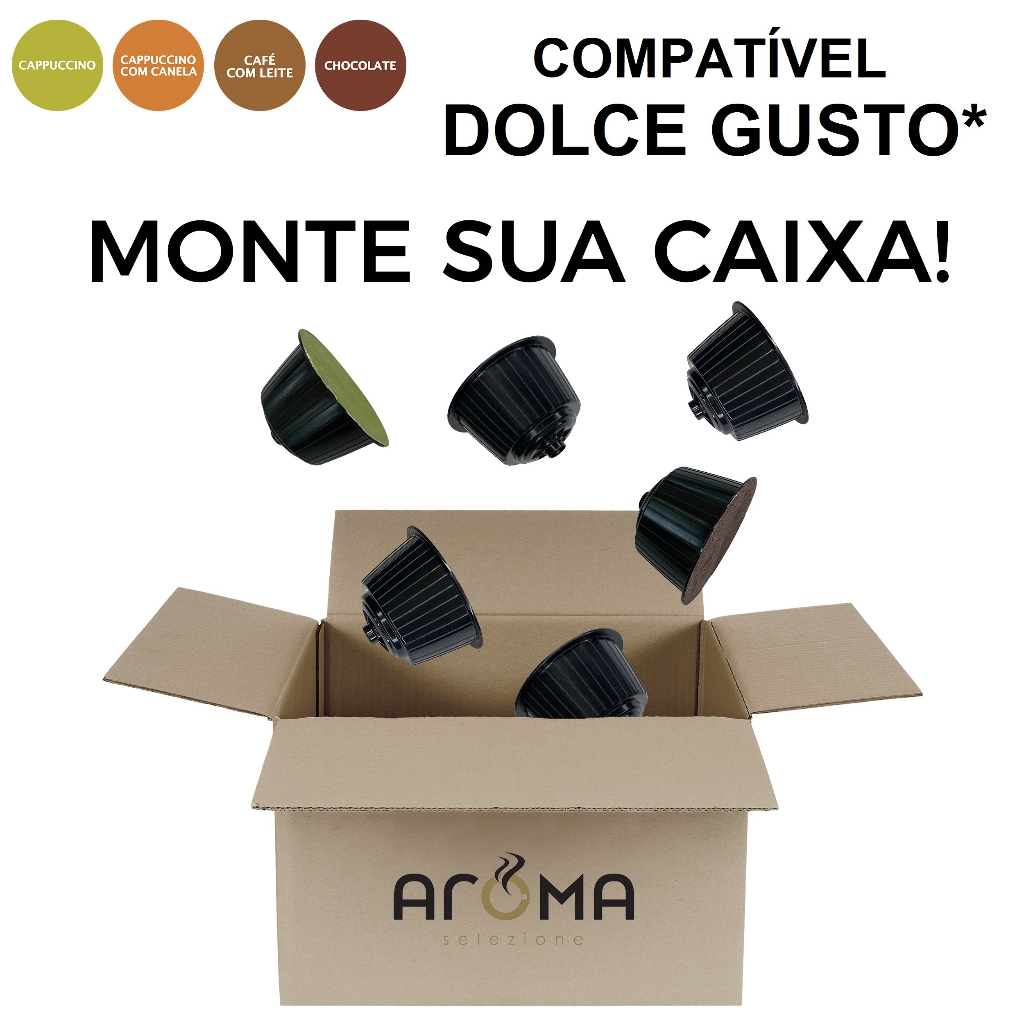 20 Cápsulas Avulsas para Dolce Gusto * - Aroma Selezione - Escolha os sabores