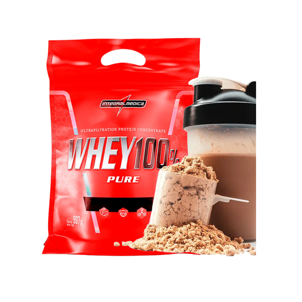 whey 100% pure integralmedica (900g)