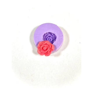 Molde De Silicone Mini Rosa Para Decorar F368