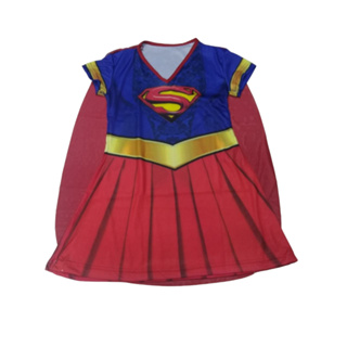 Fantasia Arlequina Infantil Luxo Dc Super Hero Girl Original