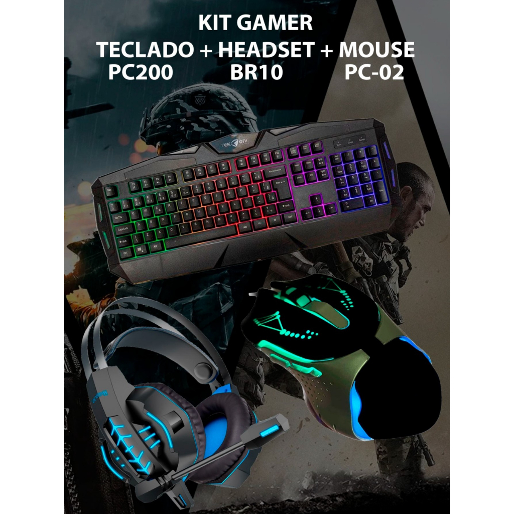 Teclado Gamer RGB Barato Colorido Freefire Fortnite Roblox Pubg GTA RP  Fivem Evolut Ranger