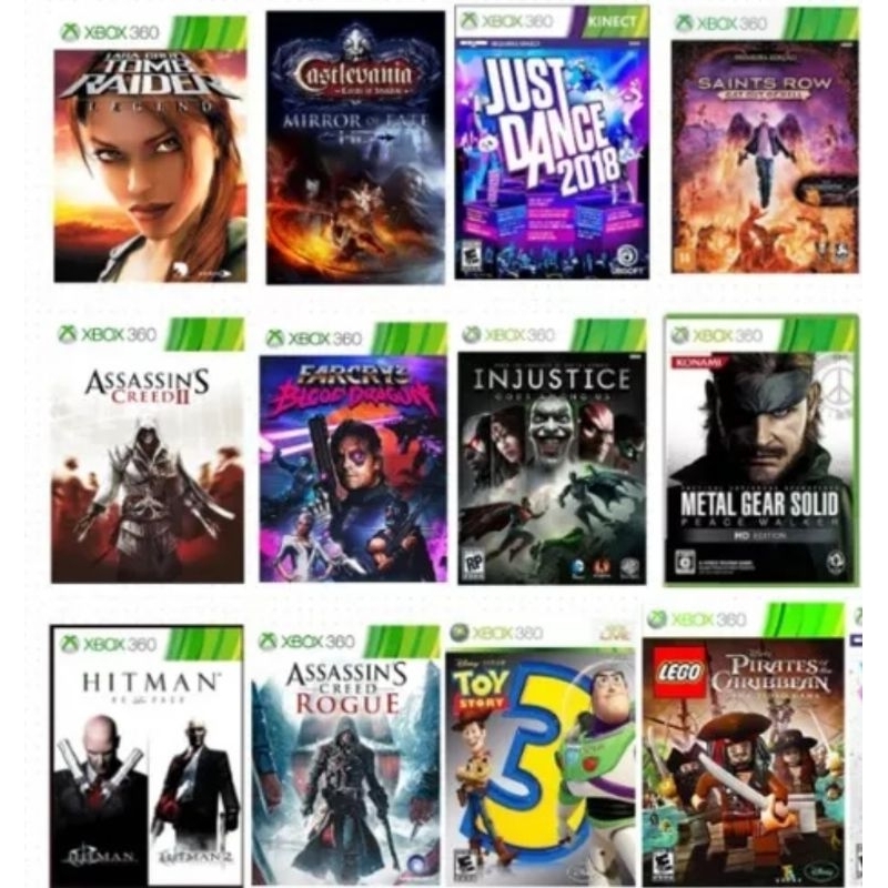 Jogos Xbox 360 ORIGINAIS Mídia Física, ENVIO RÁPIDO. Os melhores games para  seu videogame X360 original. Divirta-se com o último game a ter jogos