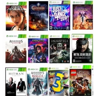 Jogos Xbox 360 ORIGINAIS Mídia Física, ENVIO RÁPIDO. Os melhores games para seu videogame X360 original. Divirta-se com o último game a ter jogos completos sem DLC com o que ocorre no Playstation 4, PS5 e nos Xbox One e Xbox Series S e X. FRETE GRÁTIS