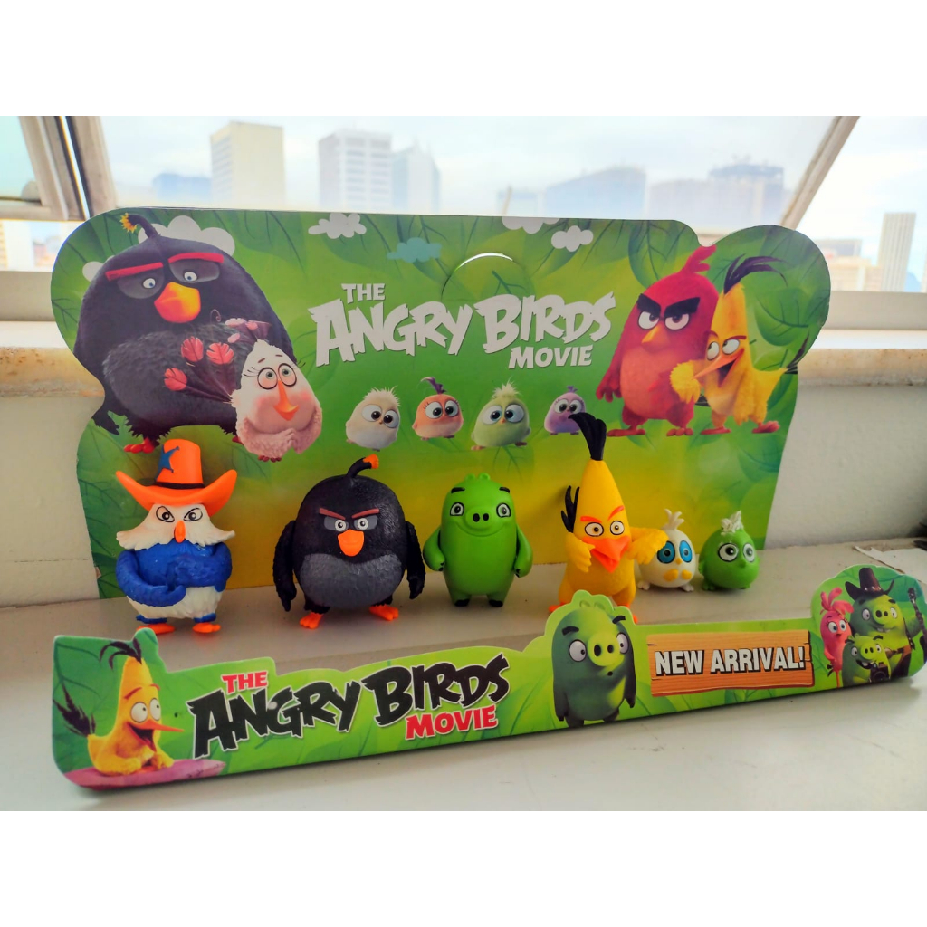 Kit Bonecos Angry Birds coleção | Shopee Brasil