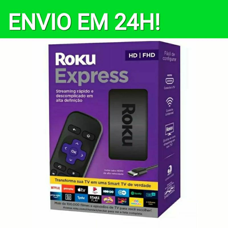 Imagem para P30 - Roku Express Full HD HDMI
