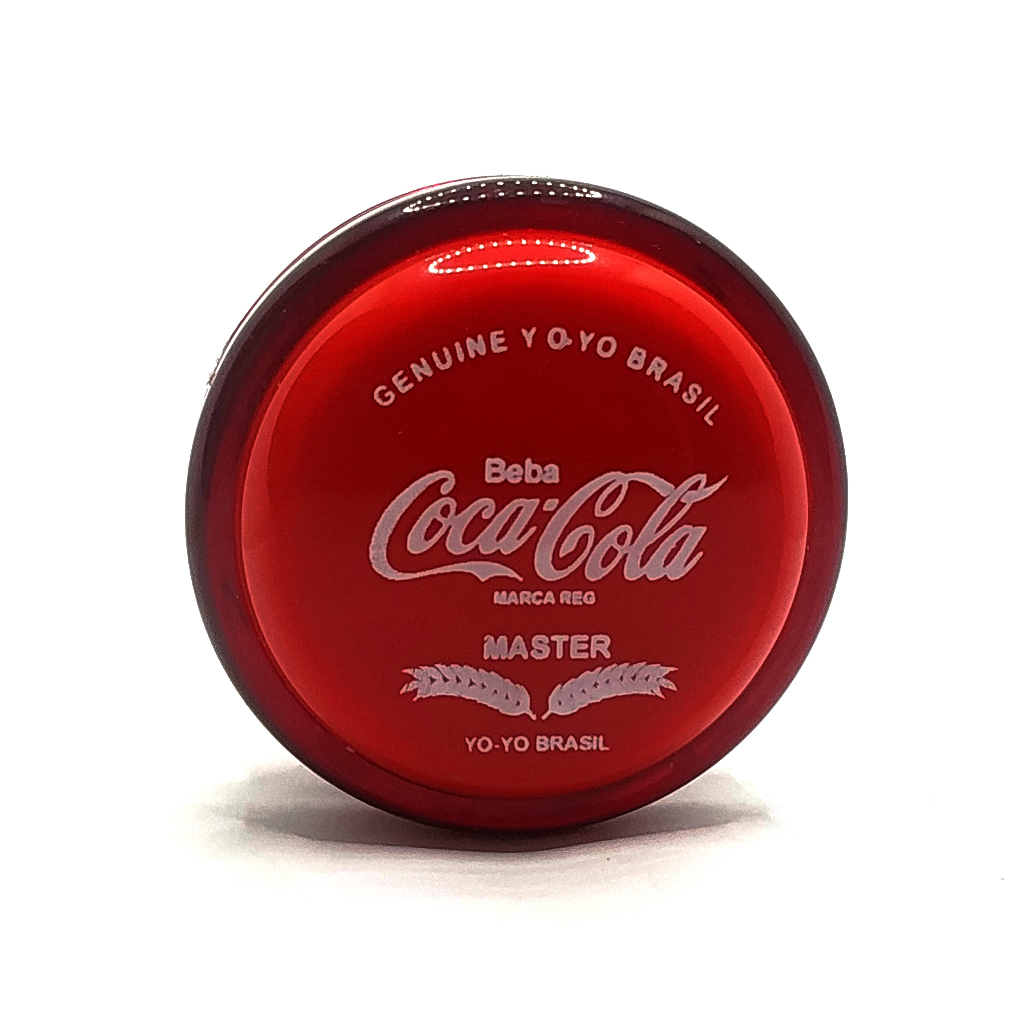 Yoyo(ioiô,yo-yo) Coca-cola Master Retrô Profissional Anos 80 + 3 cordas ...