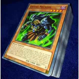 50 cartas ORIGINAIS + Exodia Necross - Yu-Gi-Oh Lote (em inglês e em português)
