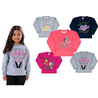 Conjunto De Menina Infantil De Frio Moda Juvenil Agasalho Inverno Kit Calça  Capuz Casaco Com Zíper Lançamento