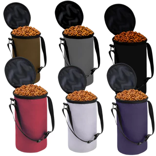 Conteiner Porta Ração Com Alças e Ziper 25Kg/15Kg Impermeável