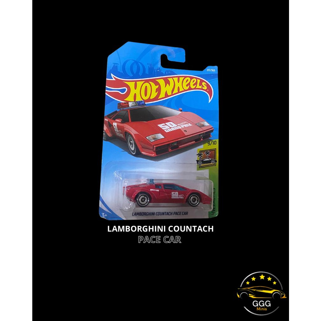 Lamborghini countach pace car cheap hot wheels