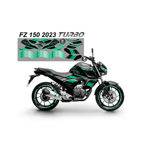 KIT FAIXAS ADESIVAS FZ 15 2023 ( FAZER 150 2023)