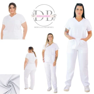Conjunto Pijama Cirúrgico Hospitalar - Uniforme Profissional 10