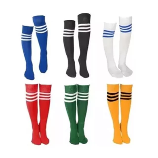 kit 12 pares de meião de futebol esportes cano alto