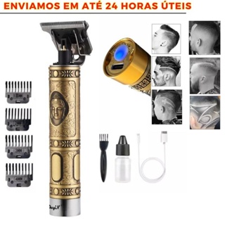 Máquina de Cortar Cabelo T9 Original de acabamento e fazer barba profissional