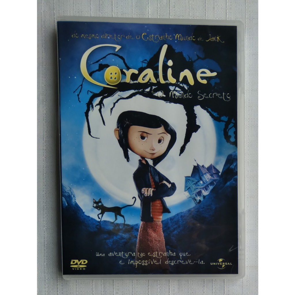 Dvd Coraline (original) Shopee Brasil