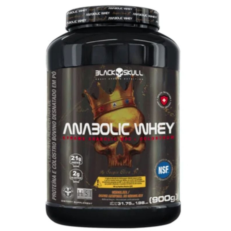 Whey Protein Pote 900g anabolic Whey Black Skull