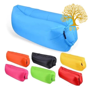 Sofa Inflável ar Preguicoso Camping show evento Praia Saco De Dormir Cama Portatil de Acampamento-Envio imediato