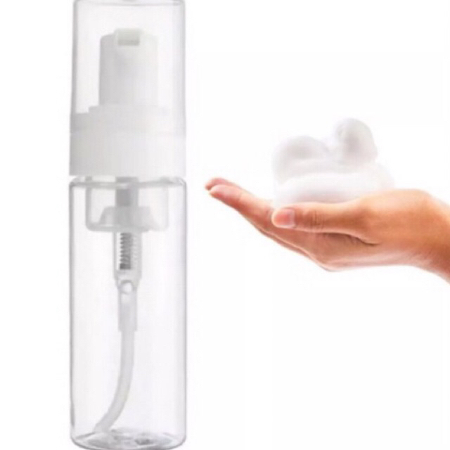 FRASCO PUMP ESPUMADOR 100mlHIGIENIZAÇÃO, FRASCO ESPUMA , POTE ESPUMA Skincare