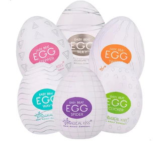 Ovo Egg Masturbador Magical Kiss Masculino Silicone Varias Texturas Sortidas