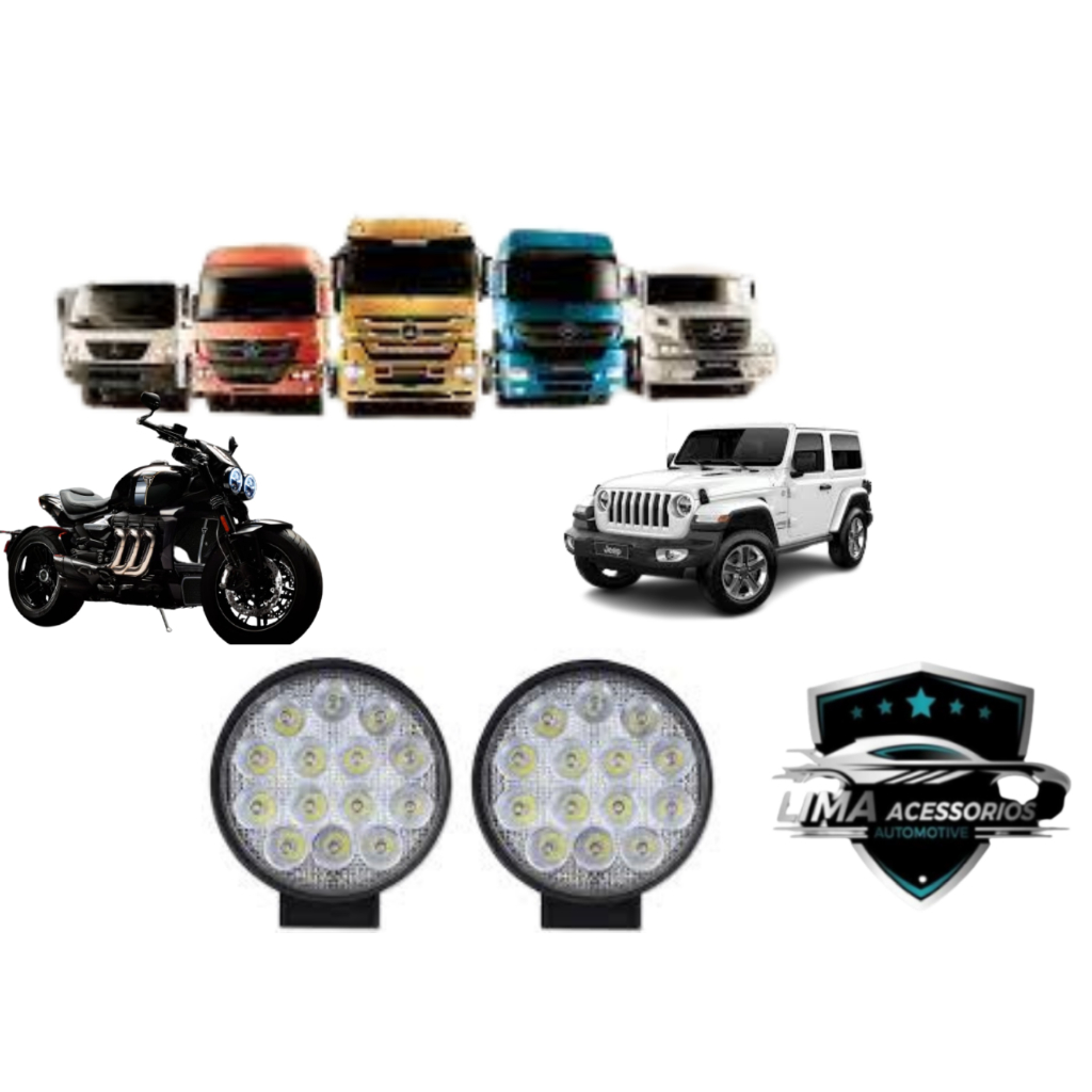 Mini Barra Led Worklight 20w 20 Led Bivolt 12v 24v Caminhão / Jeep / Trator  / Carro