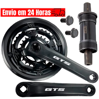 Pedivela GTS Pé de Vela Bicicleta Movimento Central Rolamento 122mm Bike