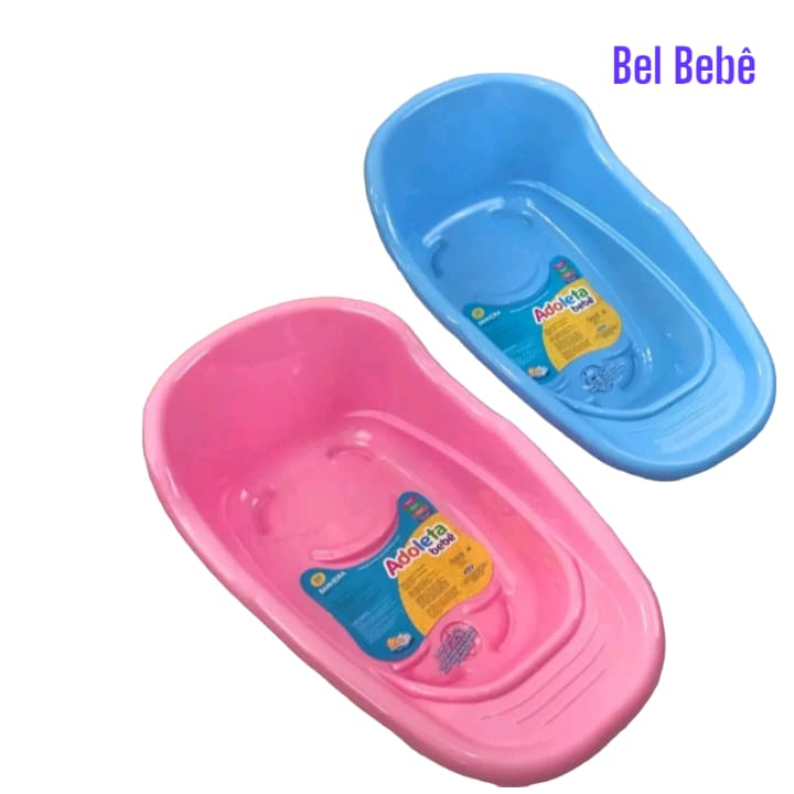 Banheira 20 litros Adoleta Banho Bebe Compacta Cajovil