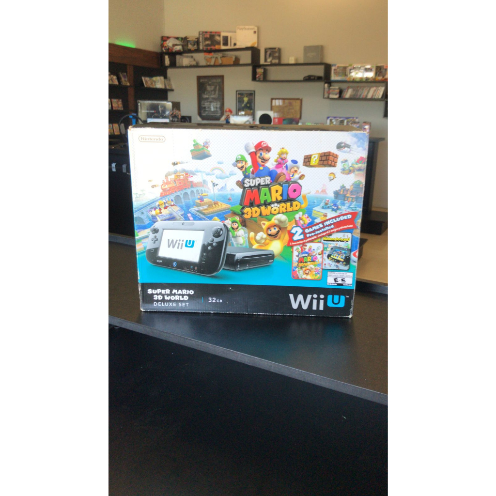  Nintendo Wii U Deluxe Set: Super Mario 3D World and