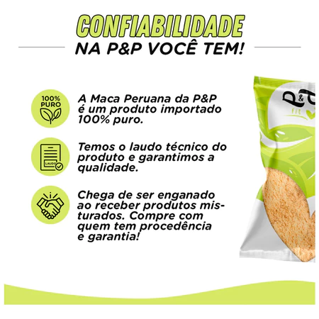 Maca Peruana em Pó Original Importada 1Kg - P&amp;P - Vista 3