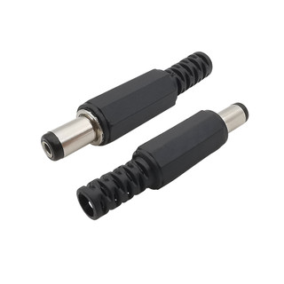 Conector Modelo Jack P4 Macho e Fêmea - Plug De Energia P/ Fonte De ...