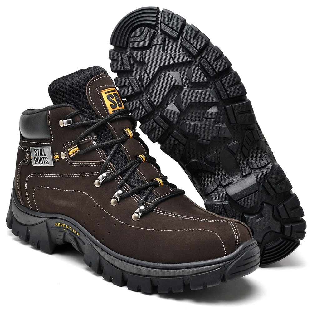 Bota Masculina Caterpillar Adventure Lona em Promoção