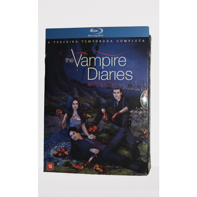 Blu ray The Vampire Diaries - 4º Temporada (Luva e Lacrado) | Shopee Brasil