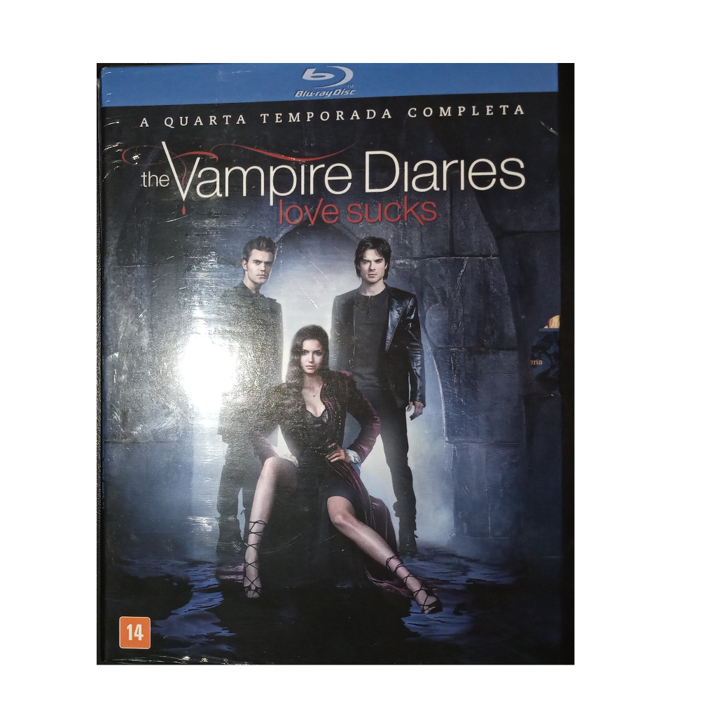 Blu-ray The Vampire Diaries 1 Temporada Original Lacrado Dub.Leg. Diarios  de um vampiro