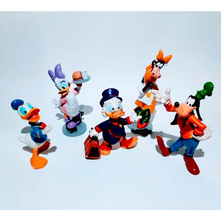 Bonecos Personagens Tio Patinhas E Sua Turma Feitos Em Pvc | Shopee Brasil