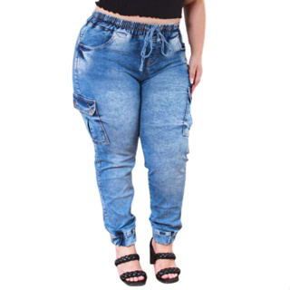 Capri jeans Plus Size jeans jogger cargo